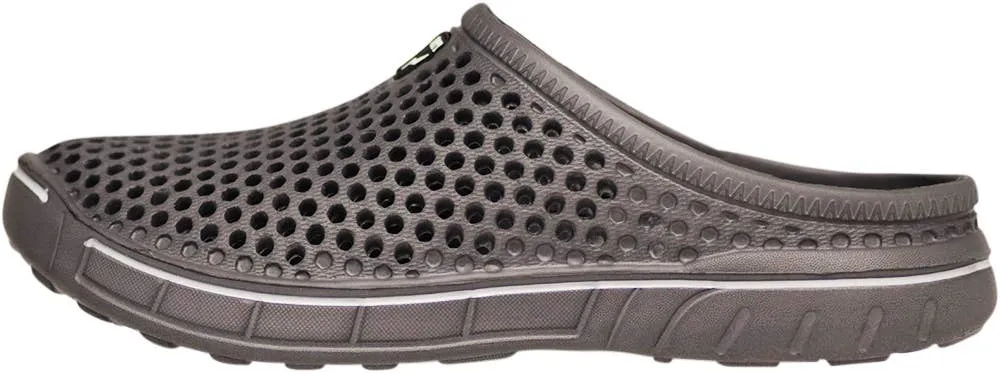 Norty Mens Lightweight Clog Grey