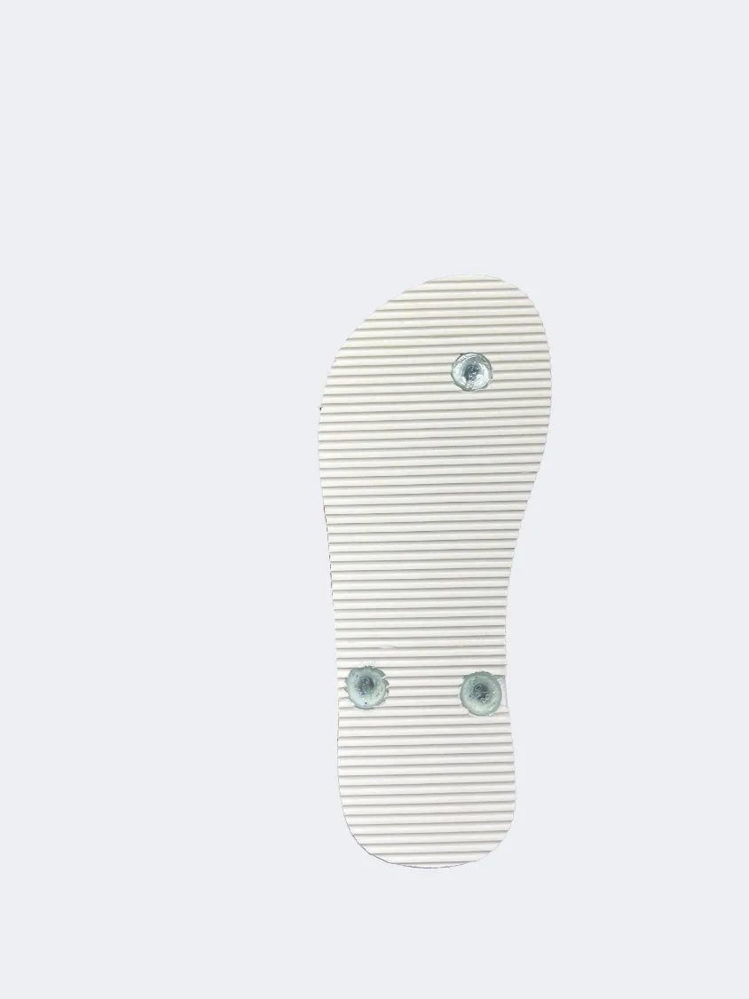 Oil And Gaz Sheet Kids Beach Slippers Multicolor