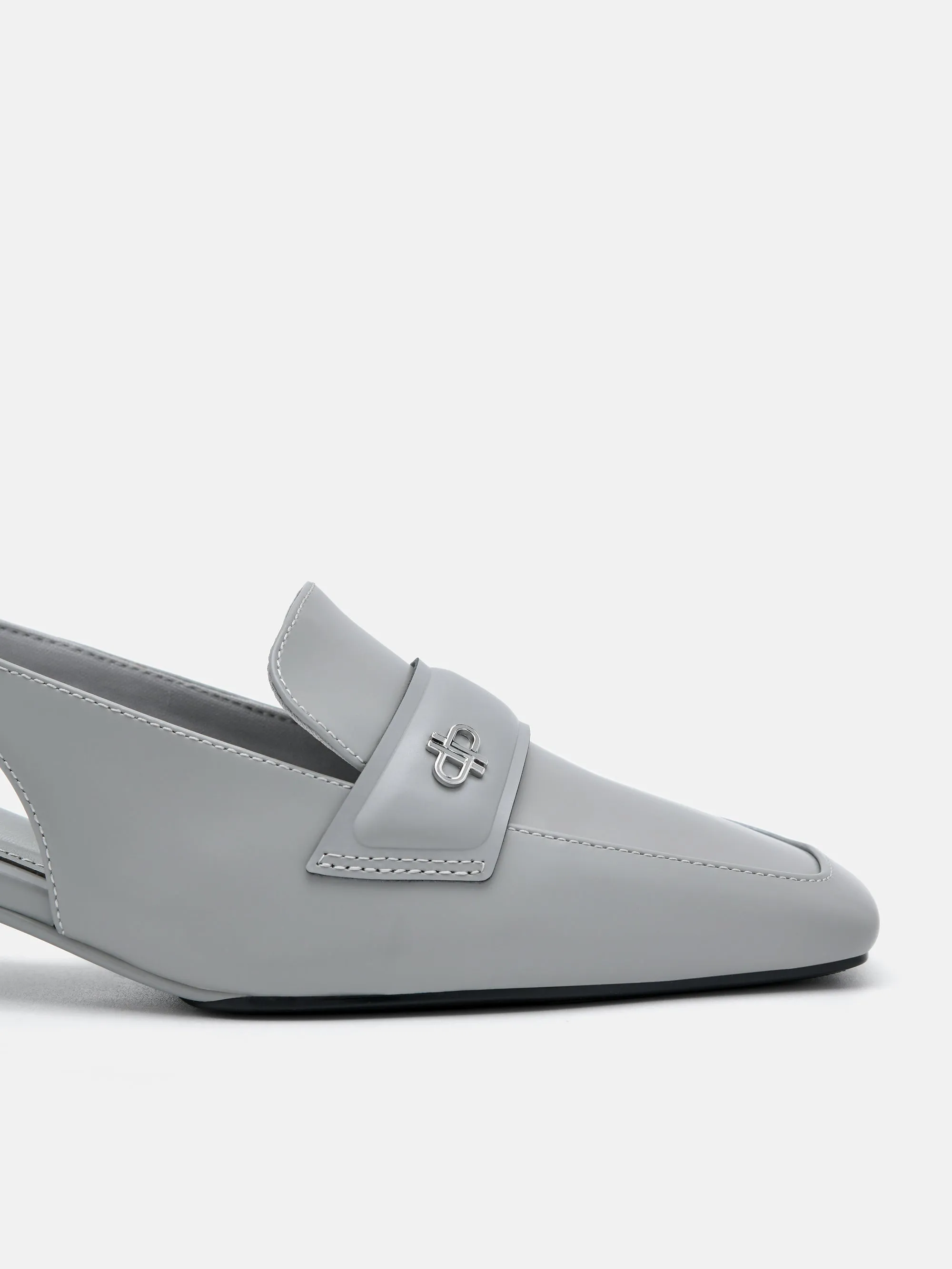 PEDRO Studio Leather Slingback Pumps