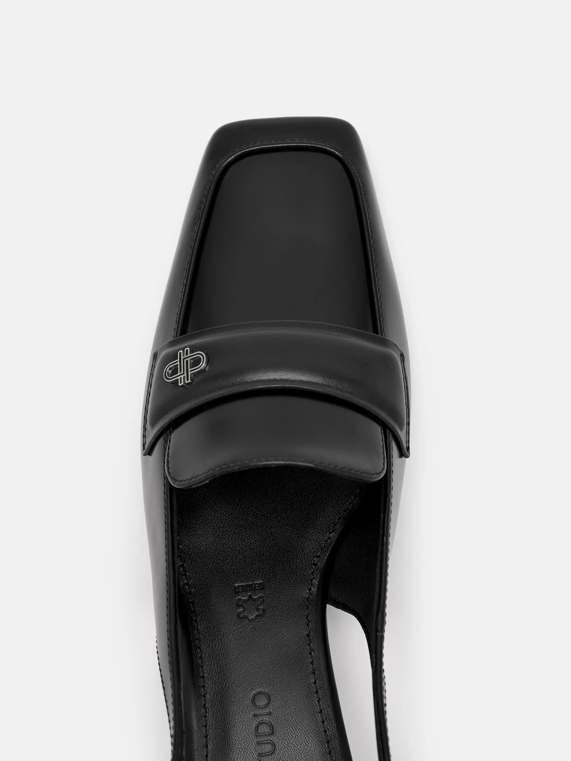 PEDRO Studio Leather Slingback Pumps