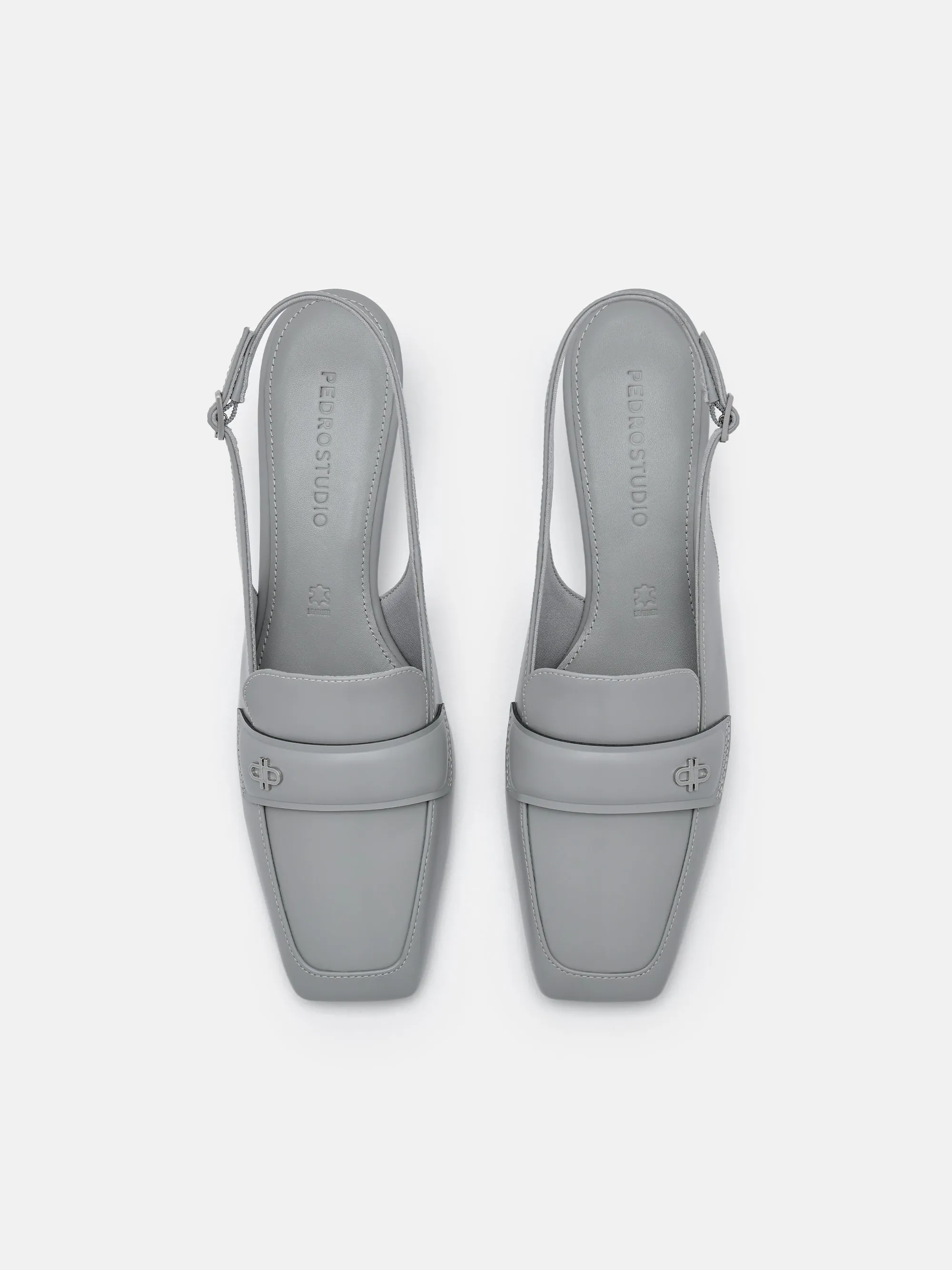 PEDRO Studio Leather Slingback Pumps