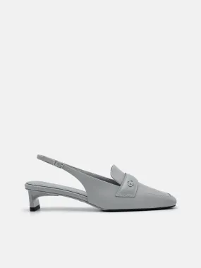 PEDRO Studio Leather Slingback Pumps