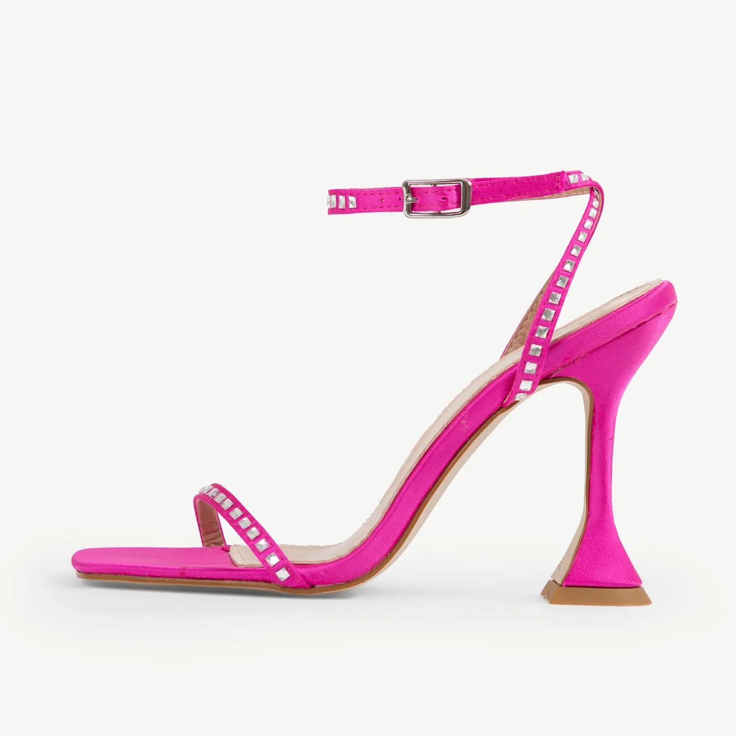 RAID Amyna Heeled Sandal in Pink