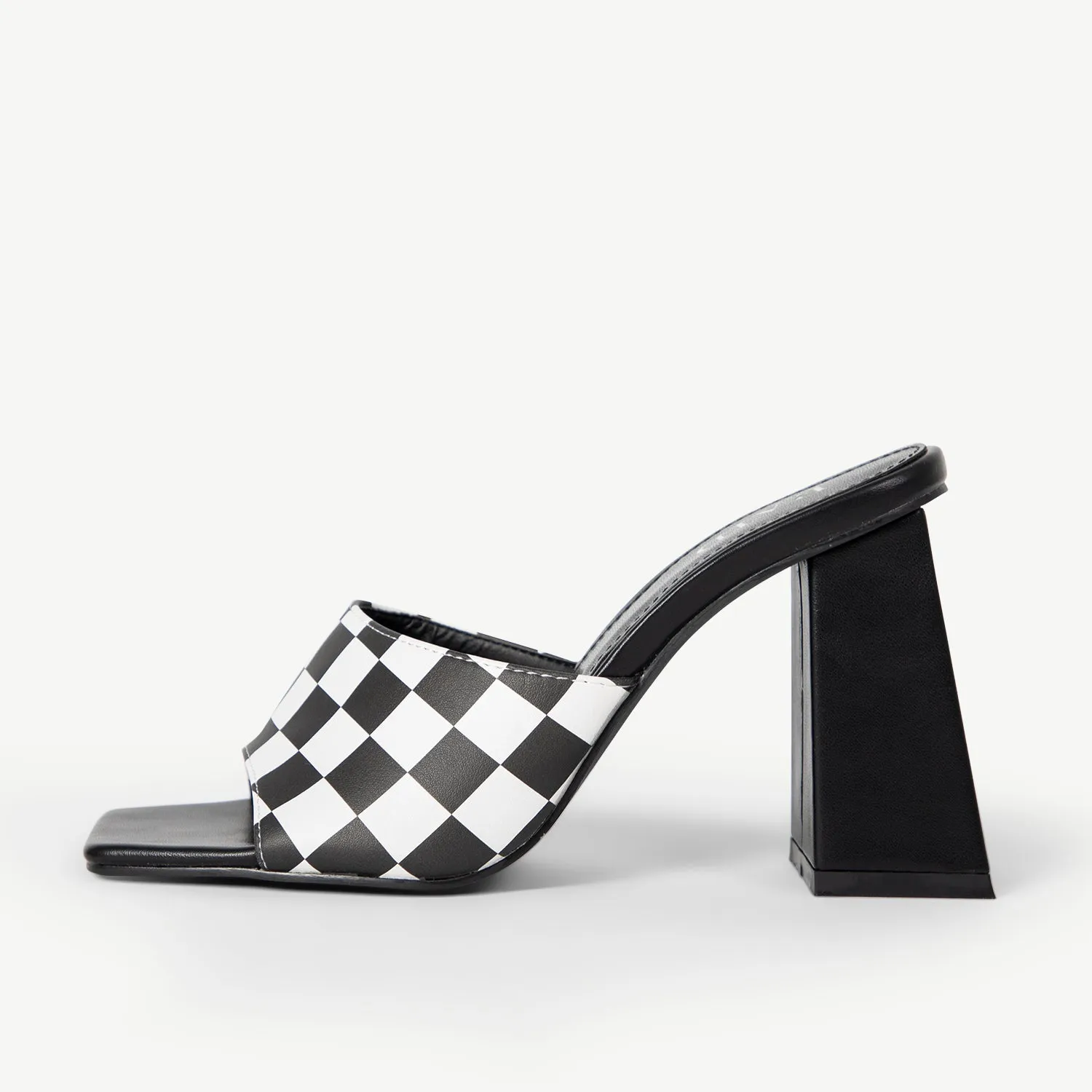 RAID Sonam Heeled Mule in Black