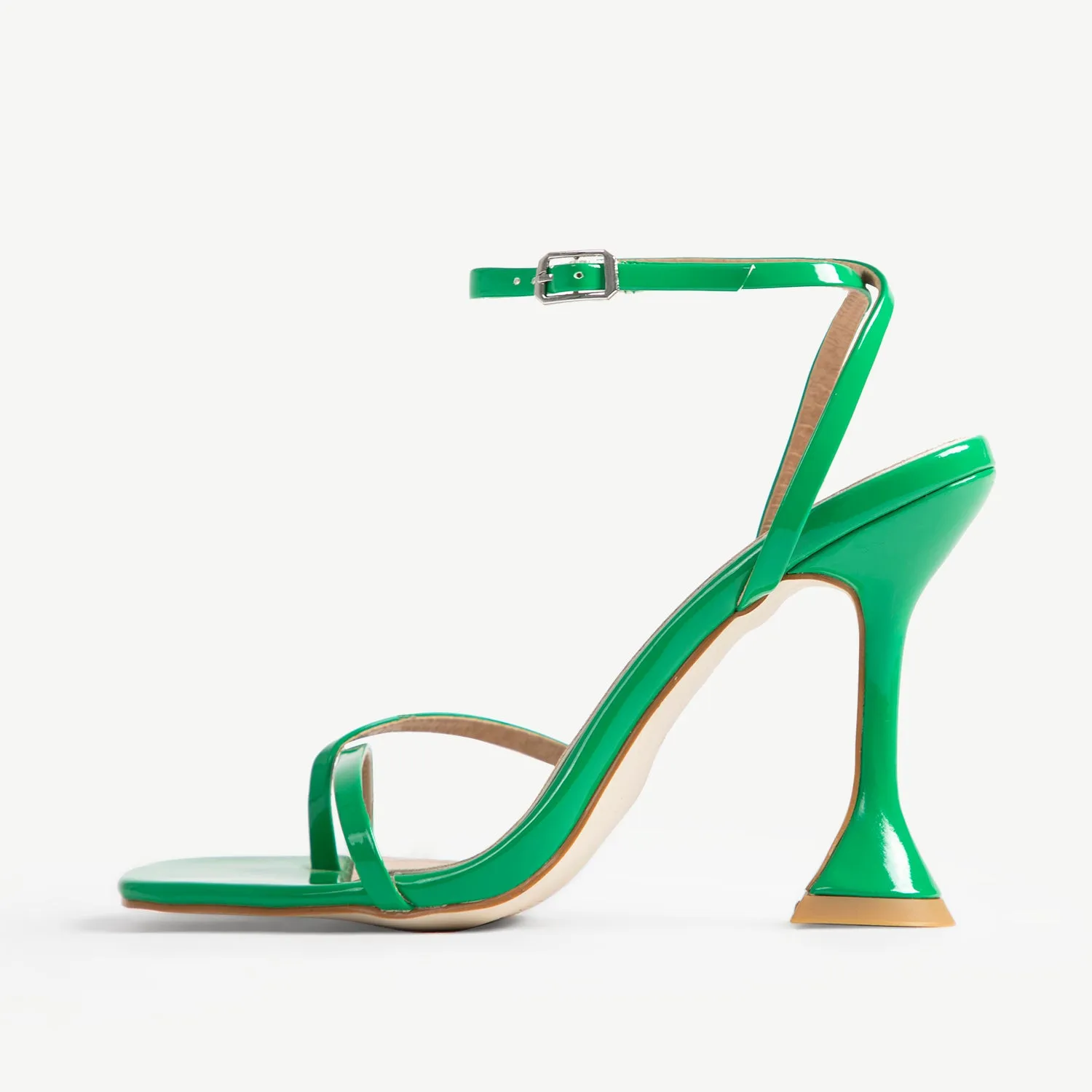 RAID Trevia Heeled Sandal in Green