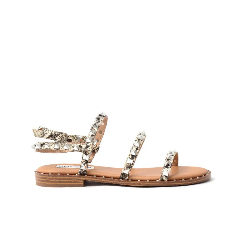 Rivet Strong Flat Lightweight Non-slip Women Sandals