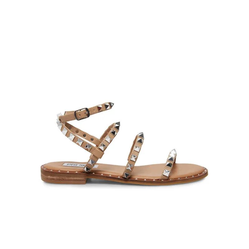 Rivet Strong Flat Lightweight Non-slip Women Sandals