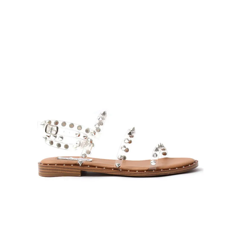 Rivet Strong Flat Lightweight Non-slip Women Sandals