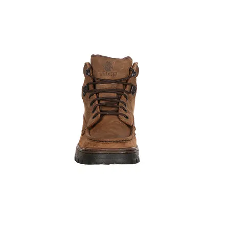 Rocky Men's 6" Outback Waterproof Chukka Boot - Brown FQ0008723