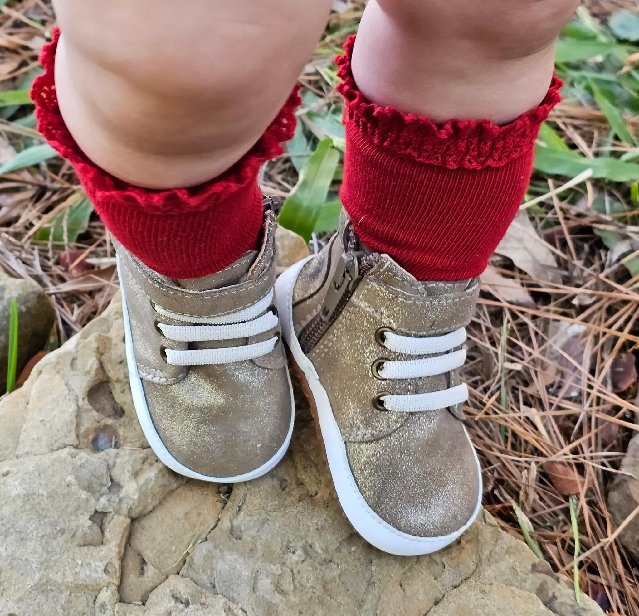 Snickerdoodle High Top Sneaks