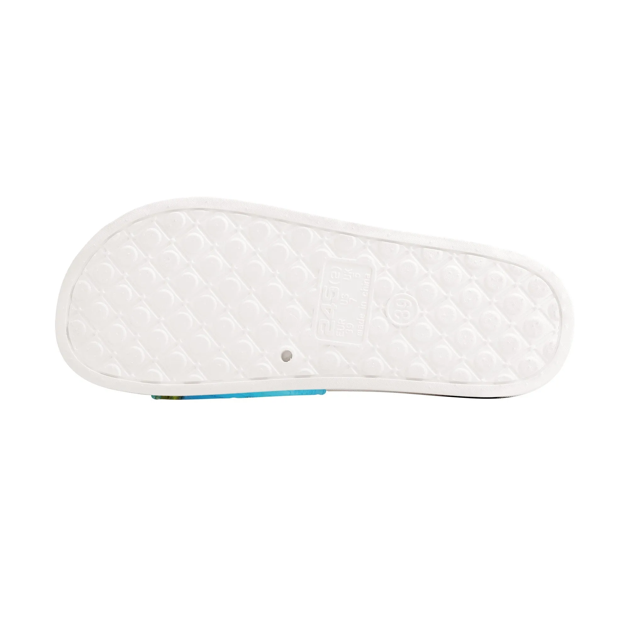 Somewhere in time Slide Sandals - White