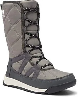 Sorel Women's Whitney II Tall Lace Waterproof Boots- Quarry