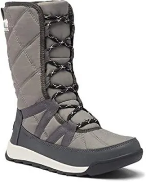 Sorel Women's Whitney II Tall Lace Waterproof Boots- Quarry