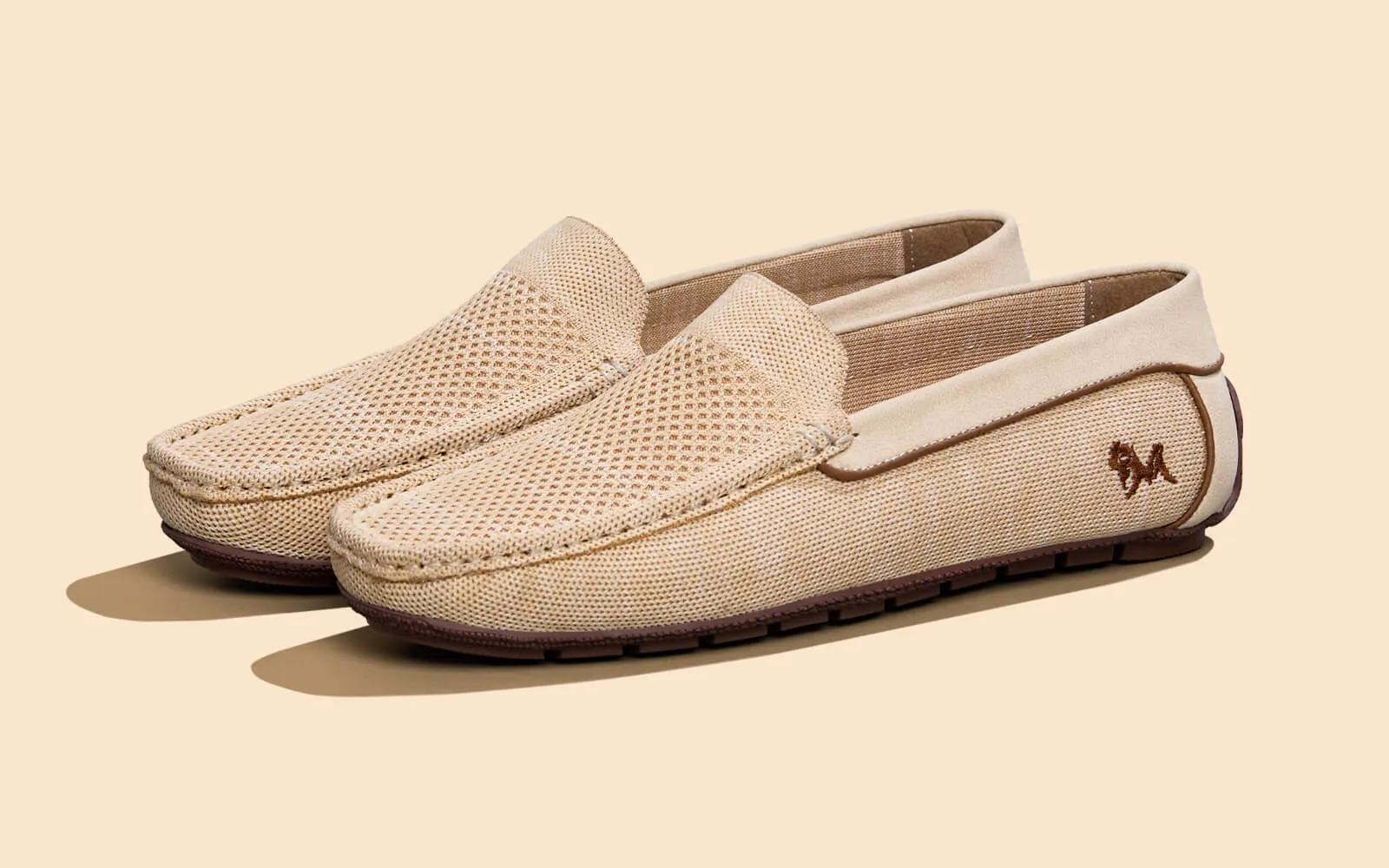 The Weave Loafers : Beige
