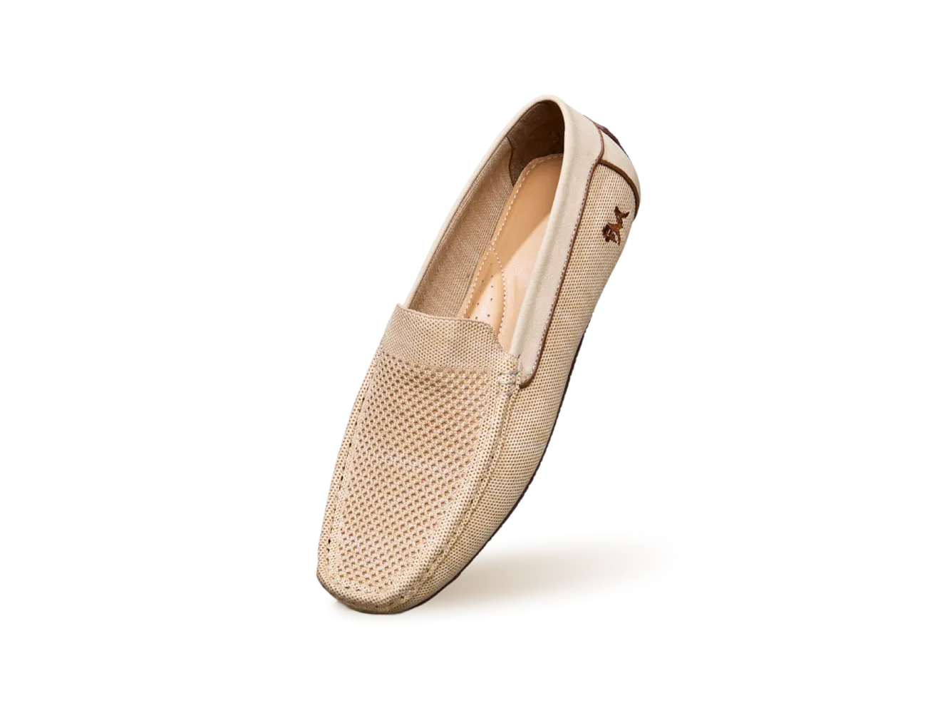 The Weave Loafers : Beige