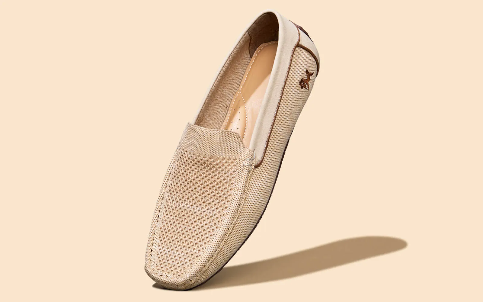 The Weave Loafers : Beige