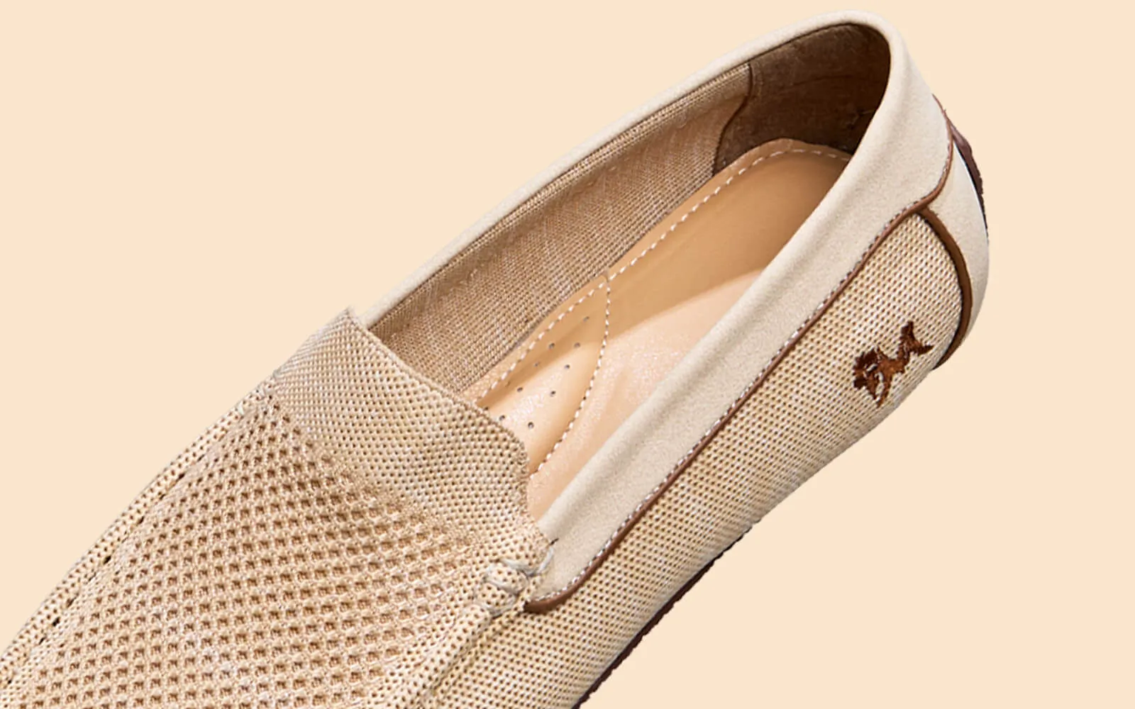 The Weave Loafers : Beige