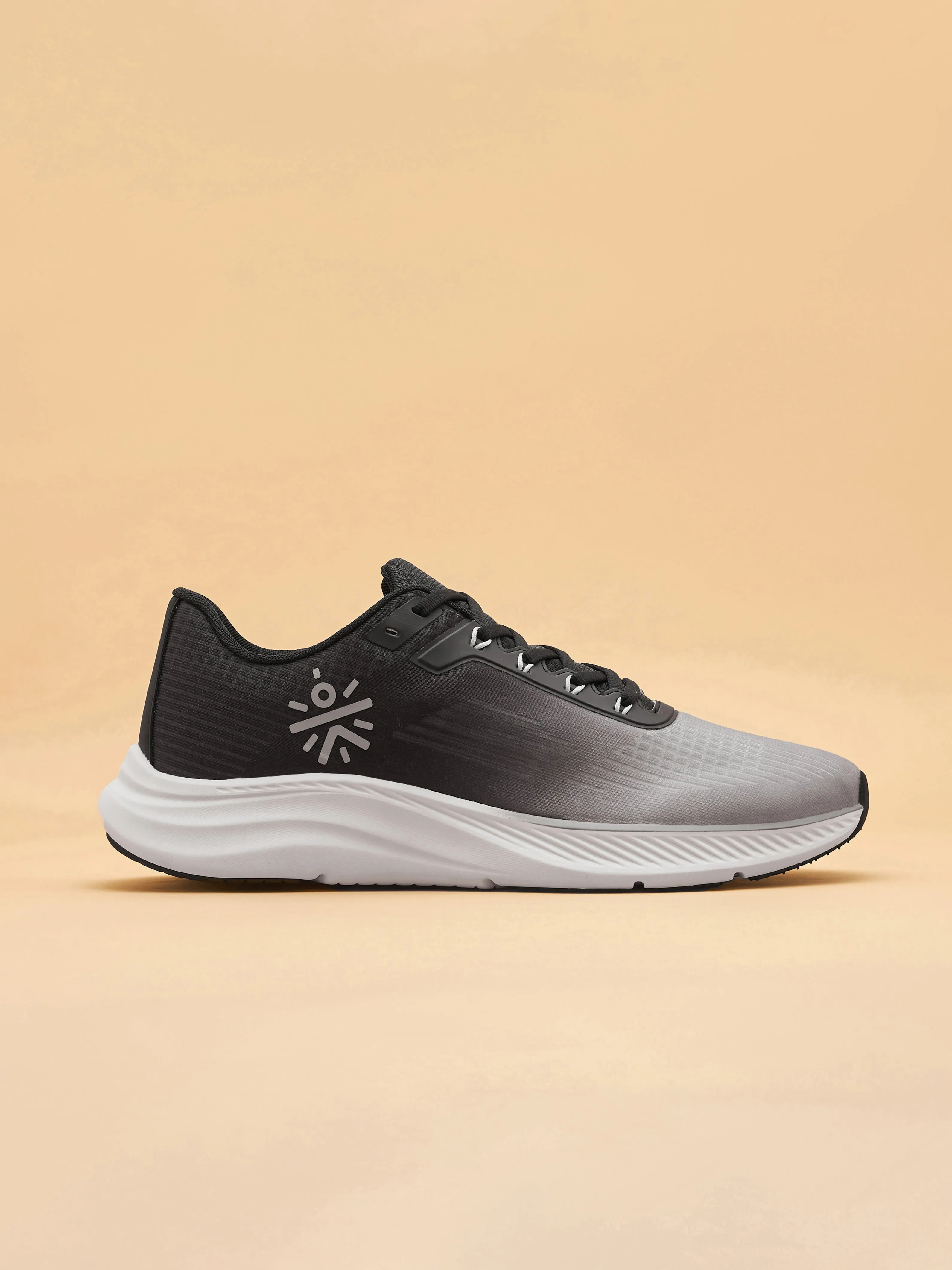 Thunderbird Men Running Shoes - Black/Ash Grey