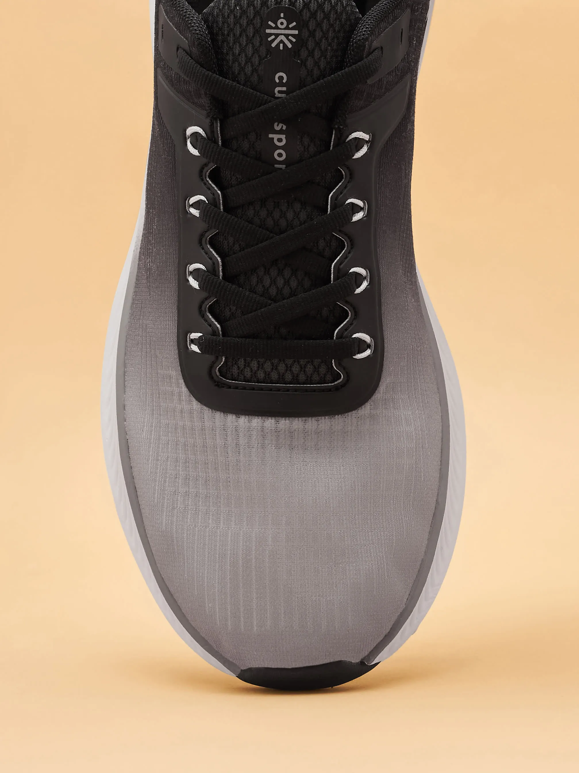 Thunderbird Men Running Shoes - Black/Ash Grey