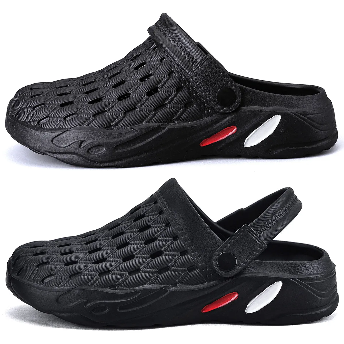 VONMAY Men's Clogs Summer Slippers Slip on Shoes Casual Slipper Beach Sandals Garden Shoes Breathable