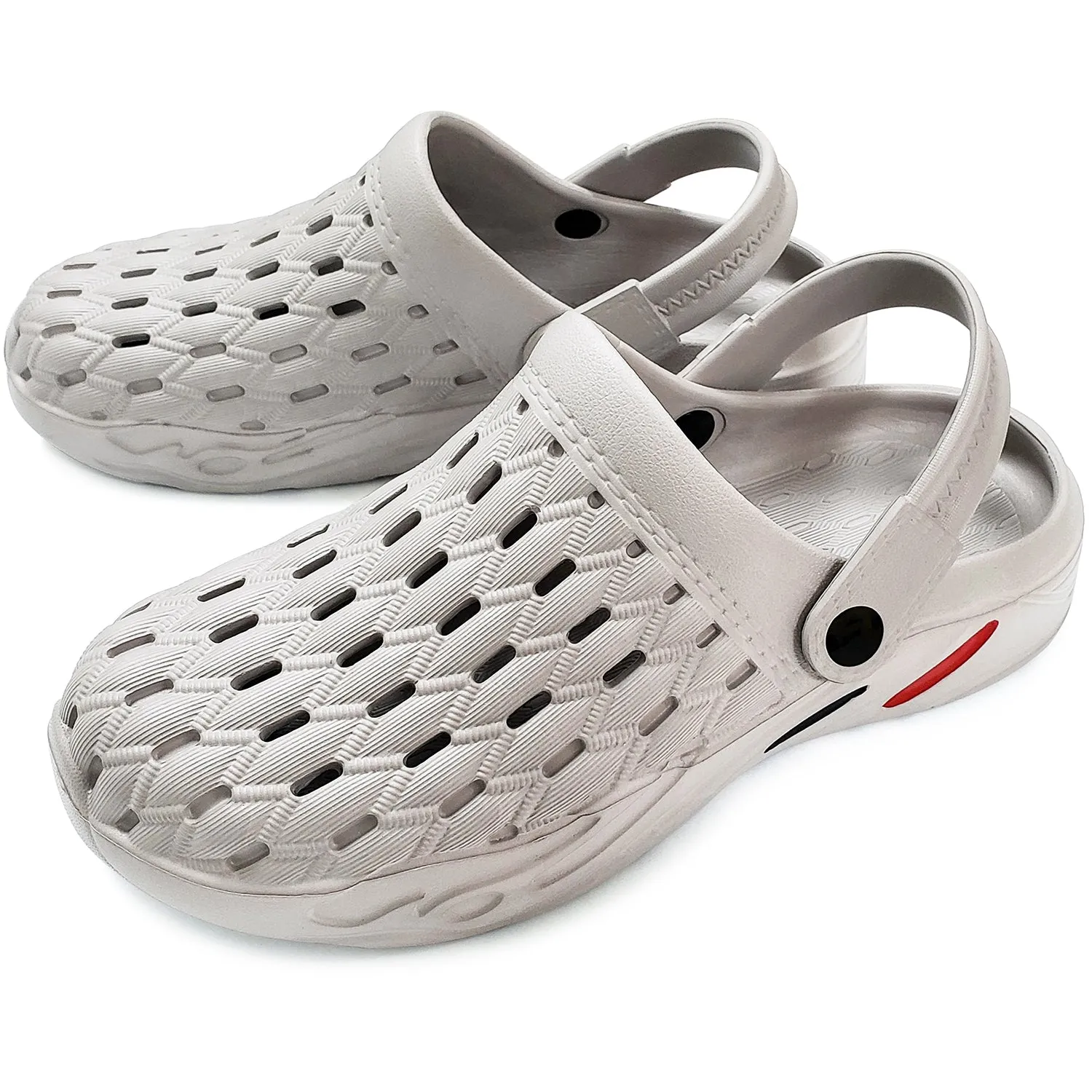 VONMAY Men's Clogs Summer Slippers Slip on Shoes Casual Slipper Beach Sandals Garden Shoes Breathable
