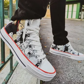 Yuji Itadori High-Top Canvas